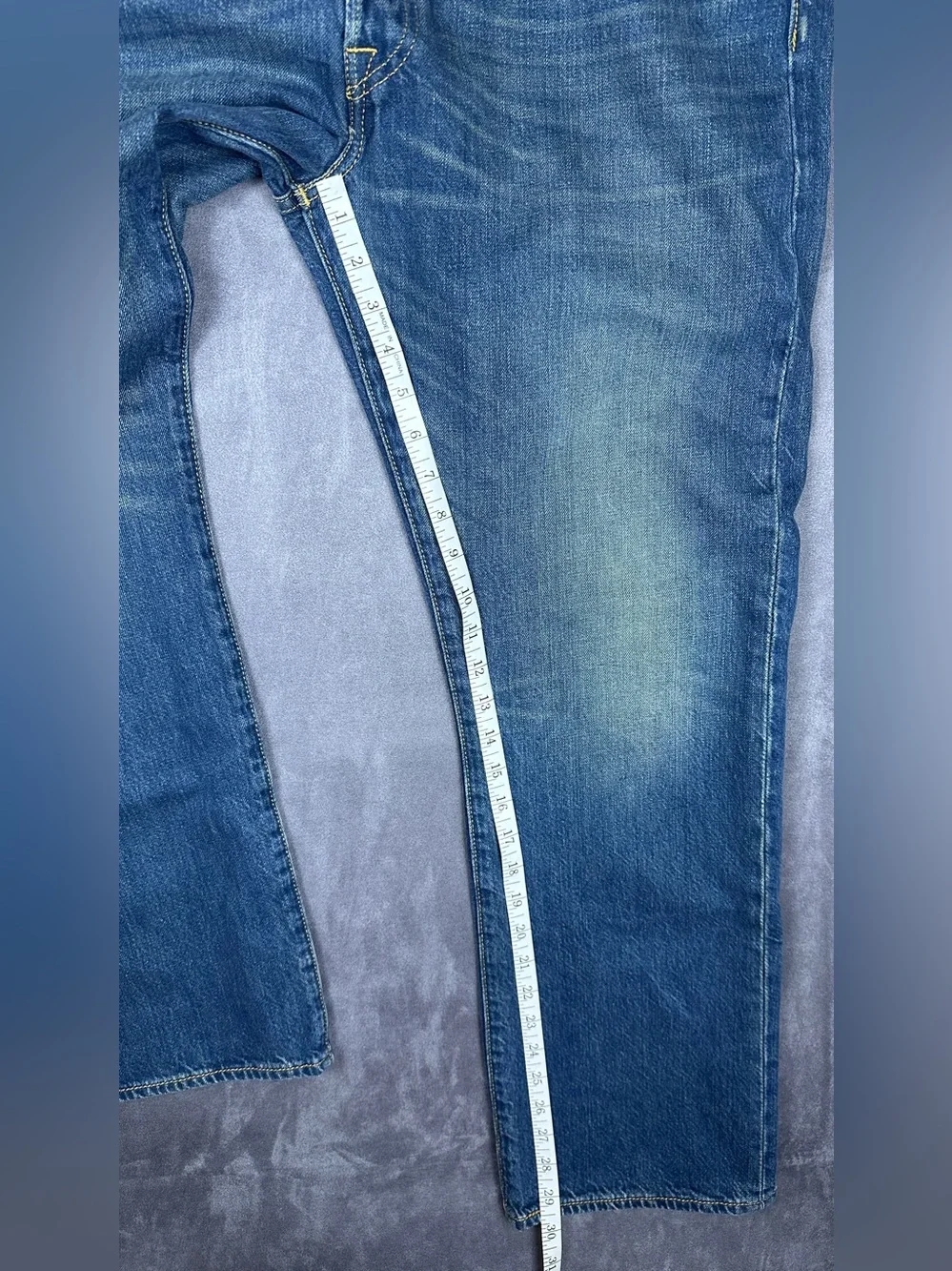Levi's 501 Original Fit Jeans Men's 36x30 Medium Wash Blue Button Fly Straight